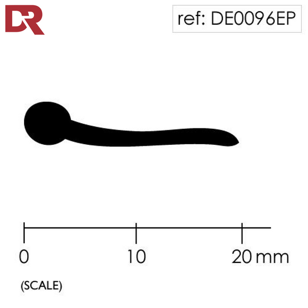 Solid Rubber Piping P Section DE0096EP