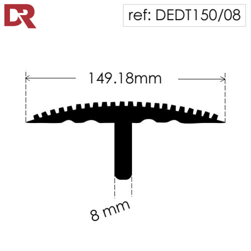 Rubber T Section