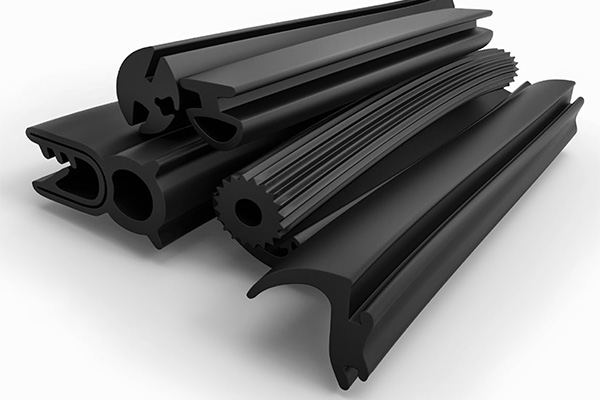 Rubber extrusions and rubber seals